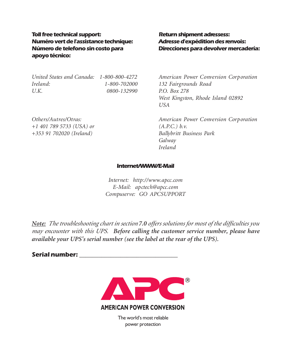 APC BK600EI User Manual | Page 40 / 40