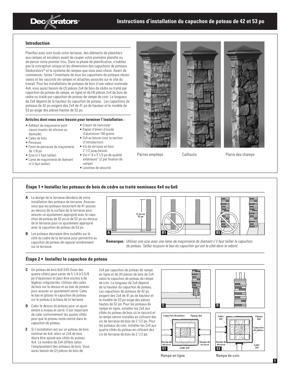 Deckorators Postcover User Manual | Page 3 / 6