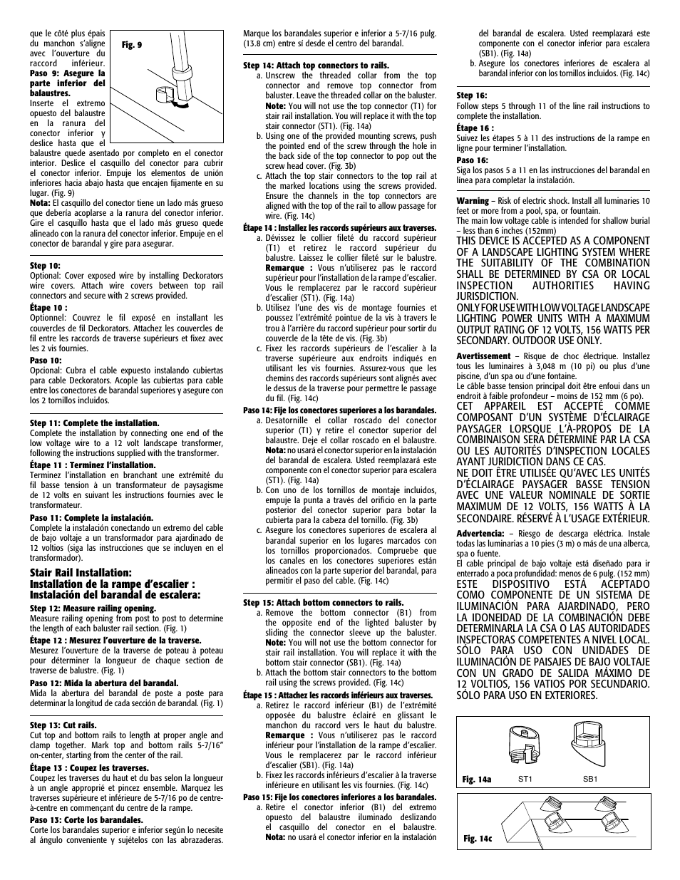 Deckorators Lighted Willow Balusters User Manual | Page 7 / 8