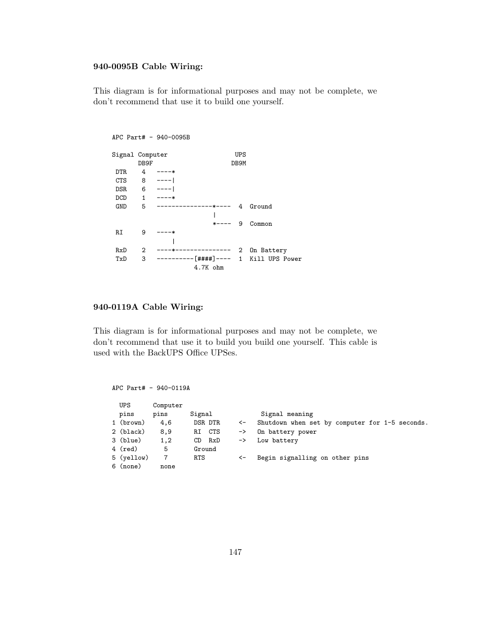 APC UPS control system User Manual | Page 148 / 233