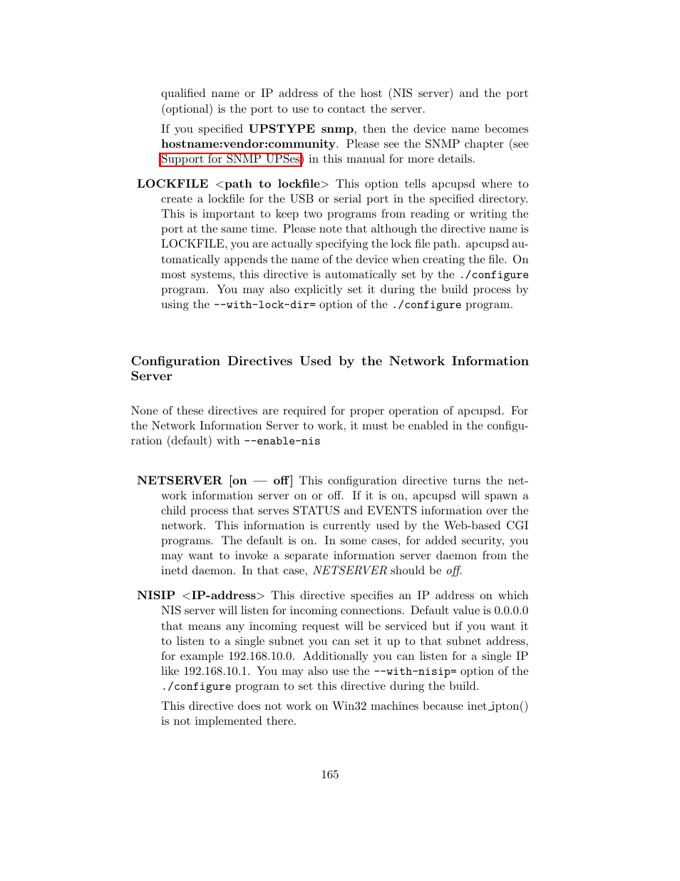 APC UPS control system User Manual | Page 166 / 233