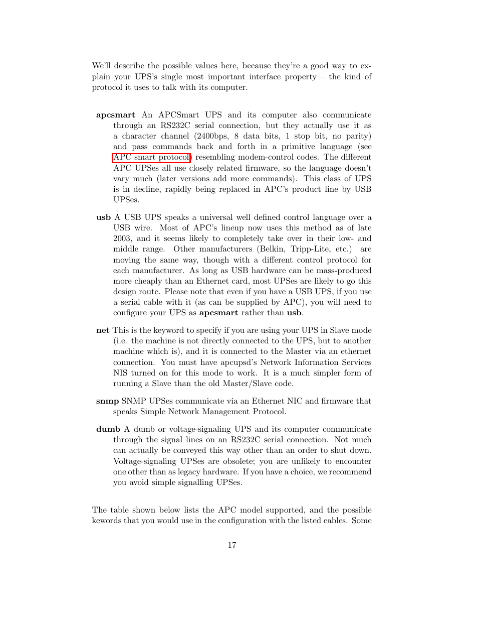 APC UPS control system User Manual | Page 18 / 233