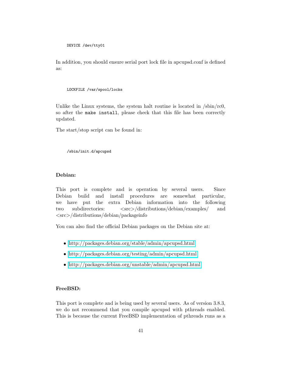 APC UPS control system User Manual | Page 42 / 233