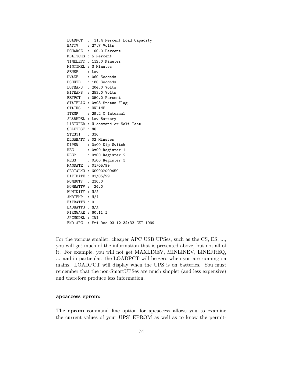 APC UPS control system User Manual | Page 75 / 233