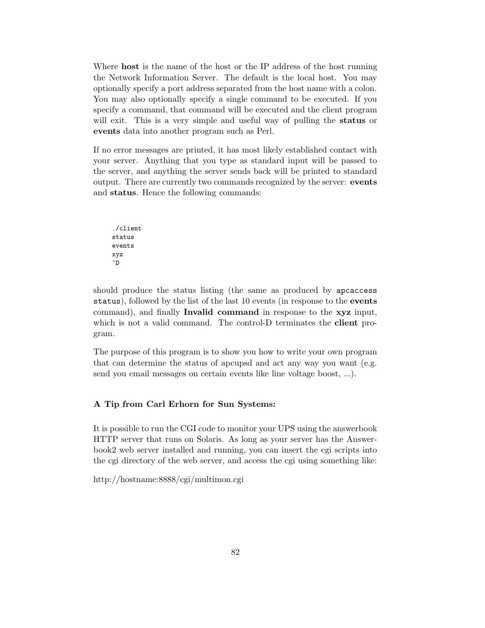 APC UPS control system User Manual | Page 83 / 233