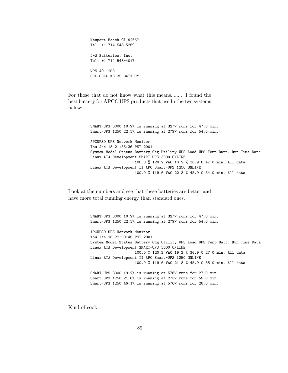 APC UPS control system User Manual | Page 90 / 233