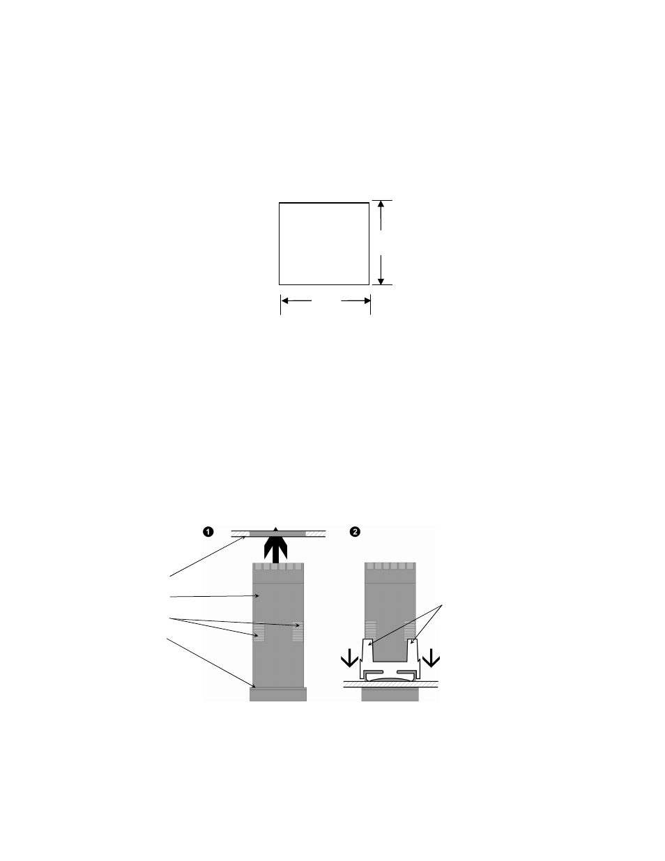 3 panel cut-outs, 4 panel-mounting | Despatch P1400+ Temperature Controller User Manual | Page 9 / 110