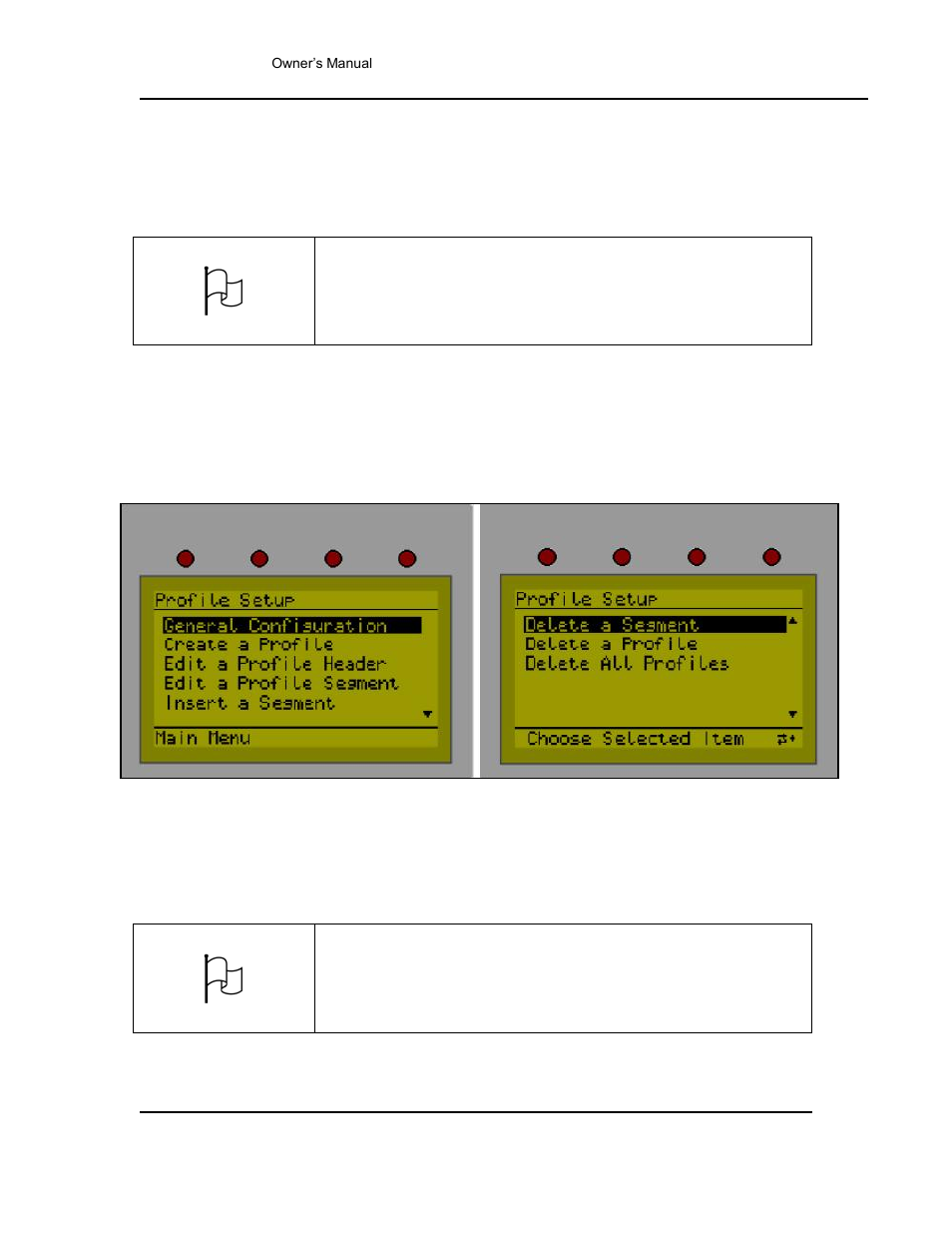 Setting up a profile | Despatch Protocol 3 Controller User Manual | Page 29 / 69