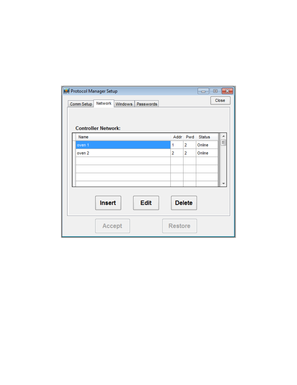 Network setup | Despatch Protocol Manager with Protocol Plus User Manual | Page 16 / 57