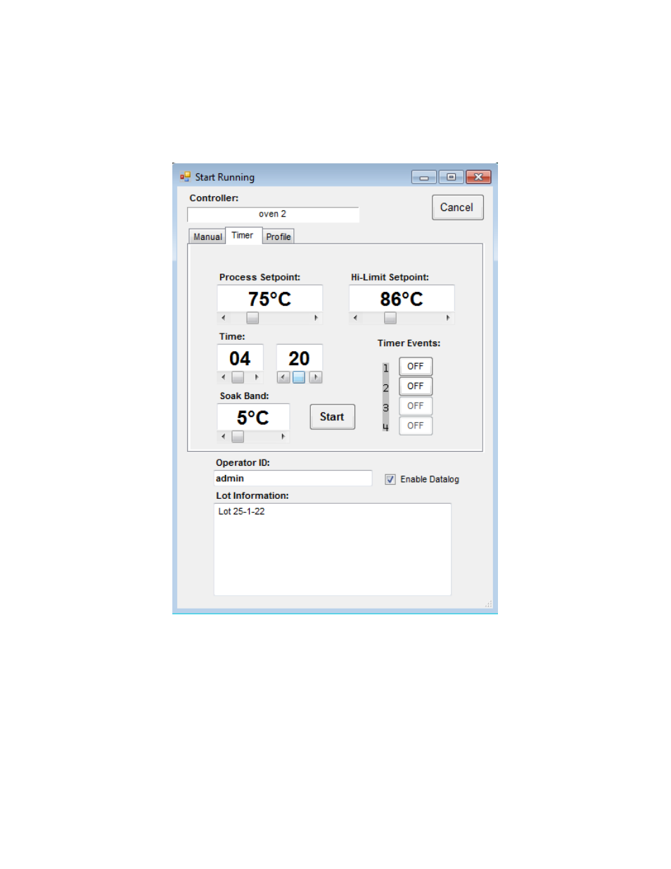 Timer mode | Despatch Protocol Manager with Protocol Plus User Manual | Page 41 / 57