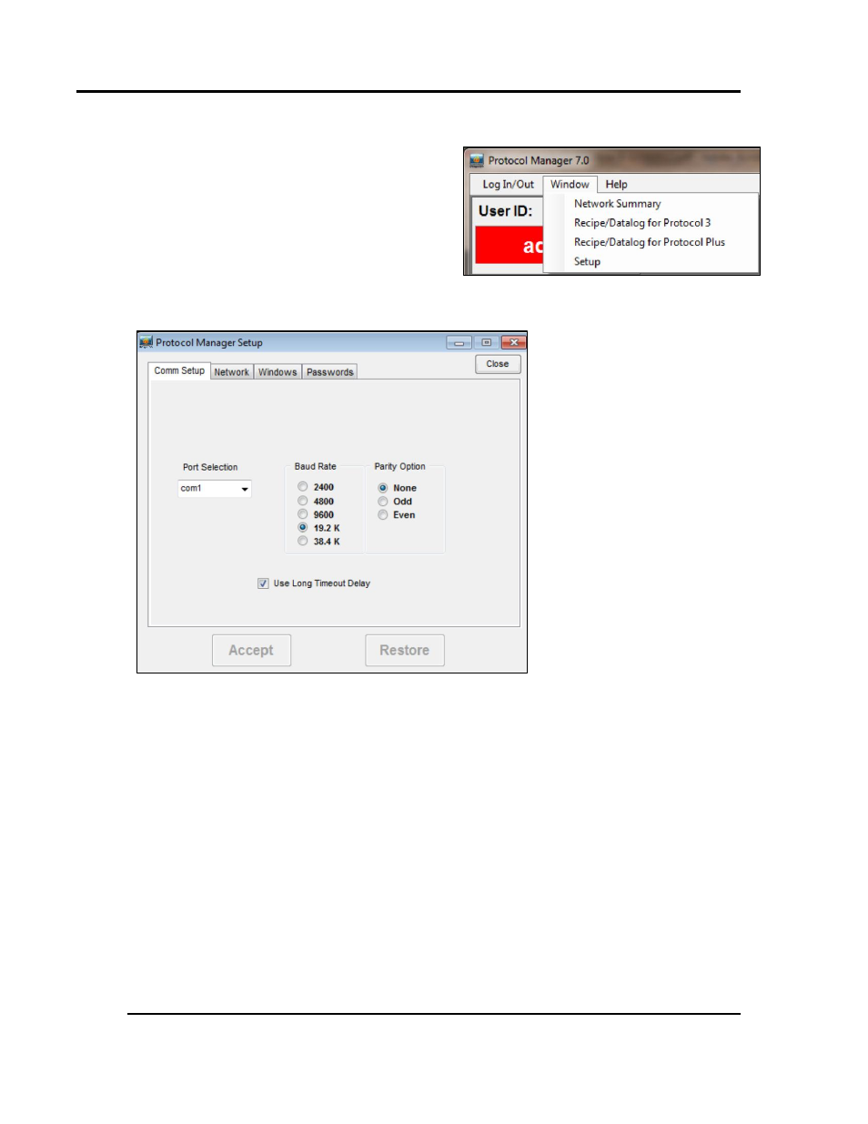 Despatch Protocol Manager with Protocol 3 and Protocol Plus User Manual | Page 44 / 58