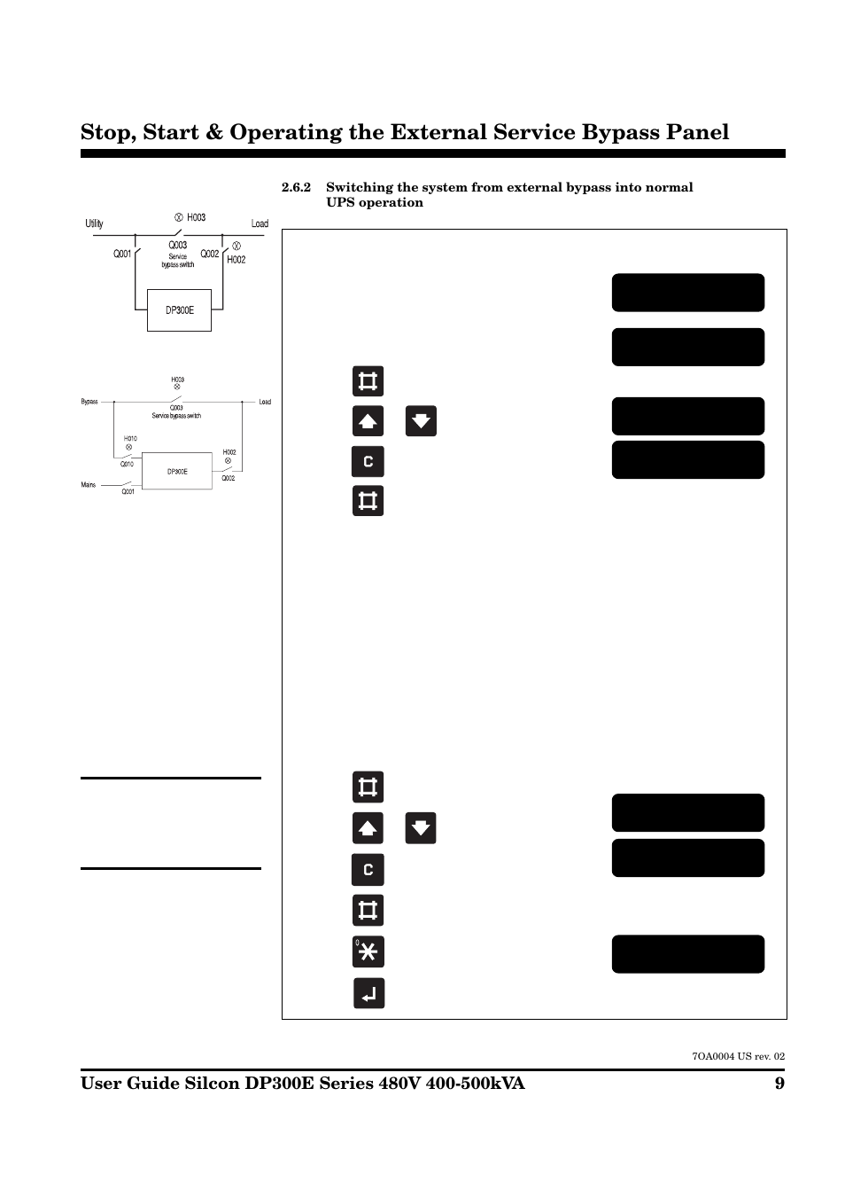 APC Silcon DP300E Series User Manual | Page 9 / 38