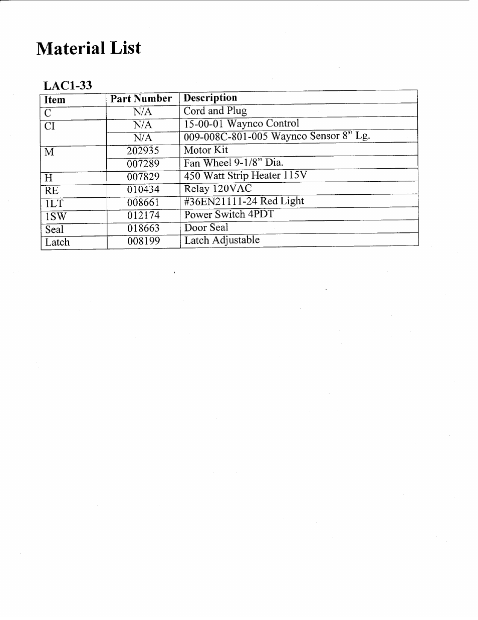 Despatch LAC1-33V Manual C-15 Rev 12/71 User Manual | Page 6 / 6
