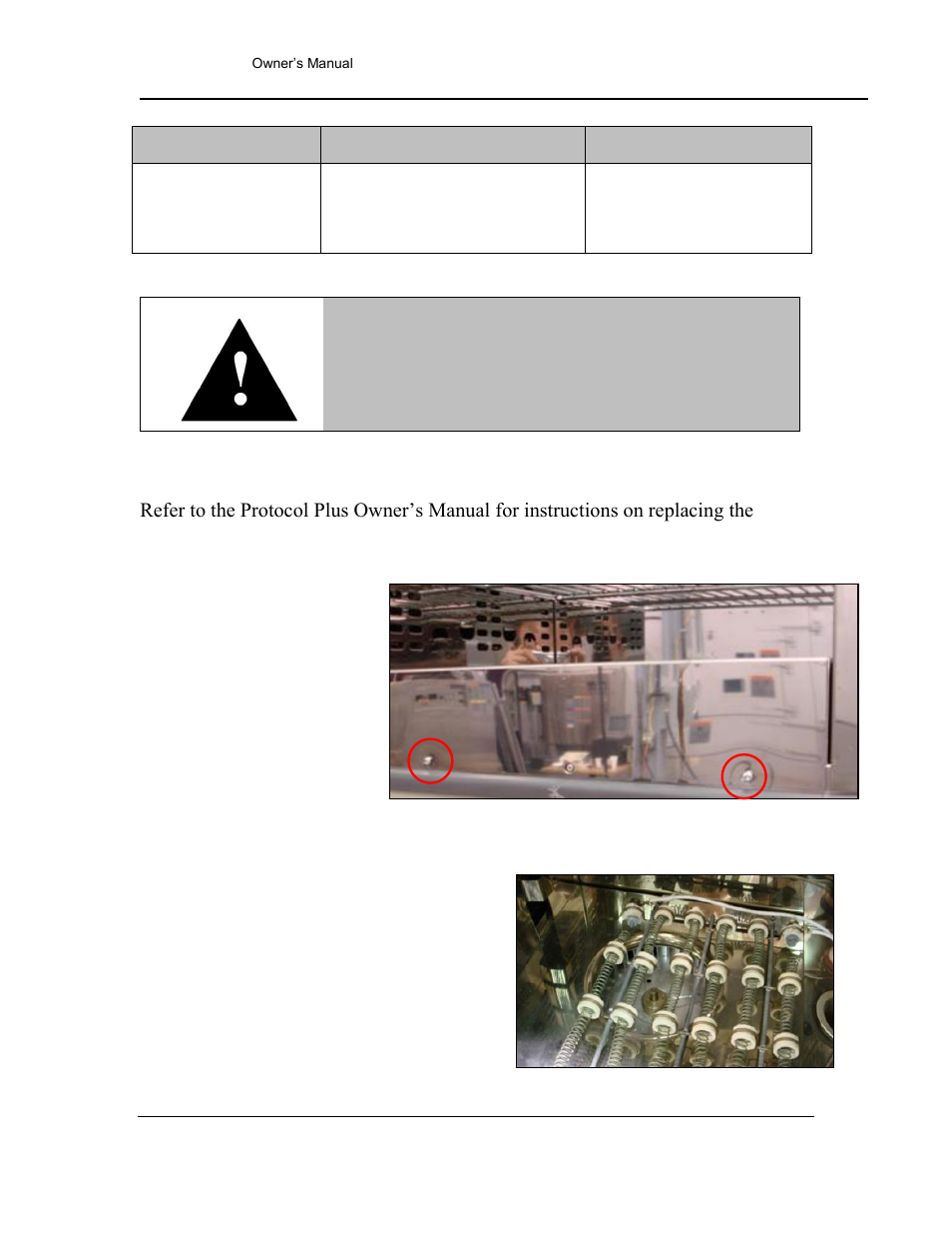 Replace the protocol plus controller, Replace heater unit, Warning | Despatch LAC2-12-6 User Manual | Page 31 / 44