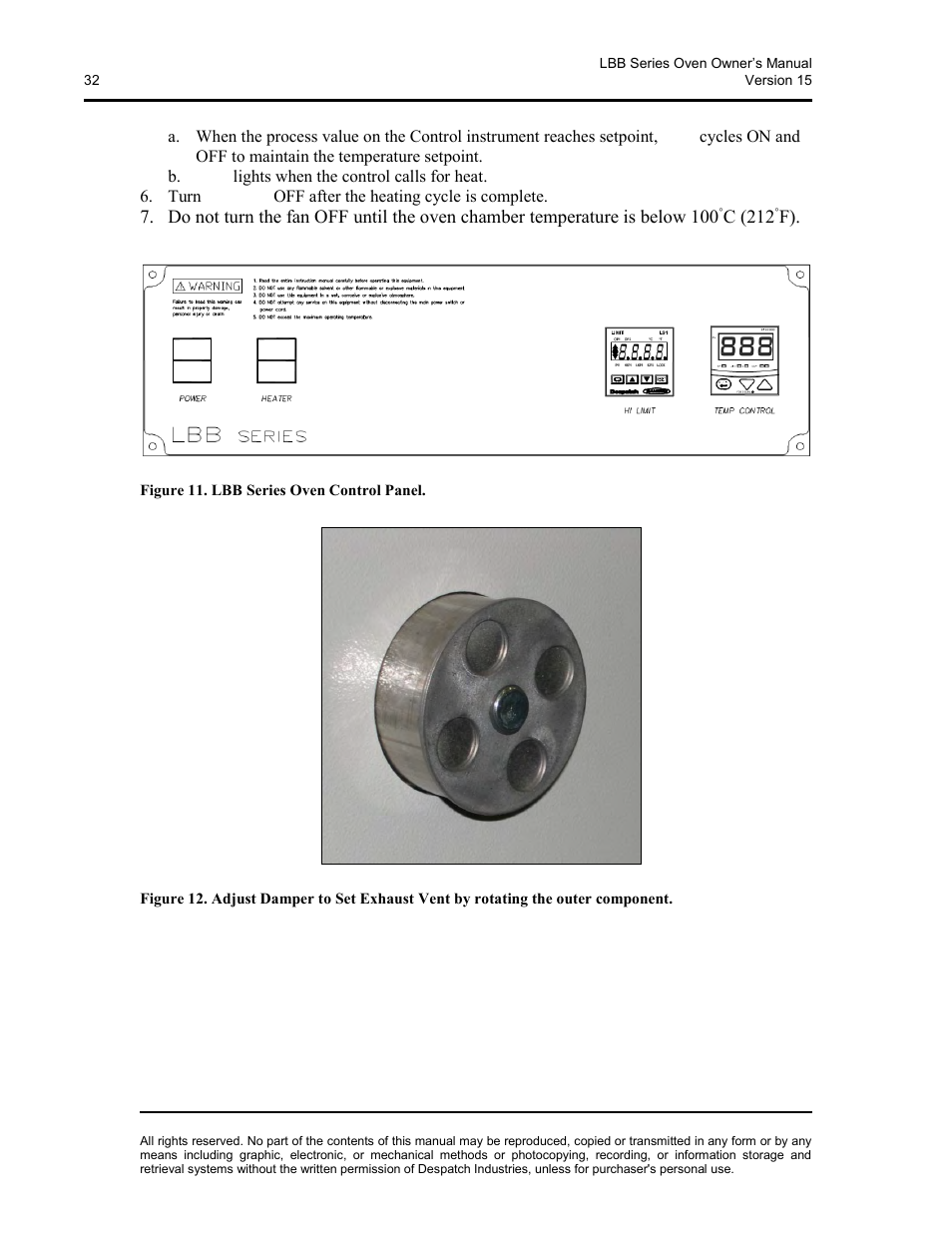 Figure 11, Figure | Despatch LBB2-xxA/B-1 User Manual | Page 32 / 75