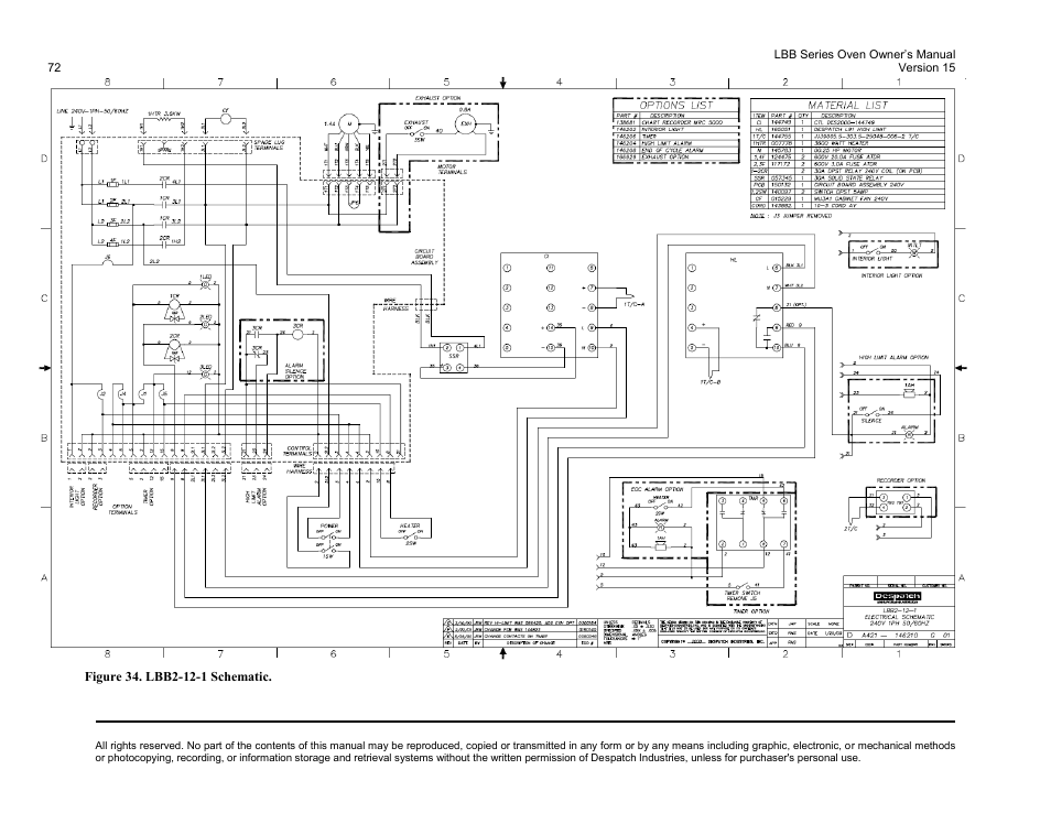 Figure 34 | Despatch LBB2-xxA/B-1 User Manual | Page 72 / 75