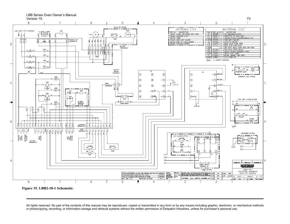 Figure 35 | Despatch LBB2-xxA/B-1 User Manual | Page 73 / 75