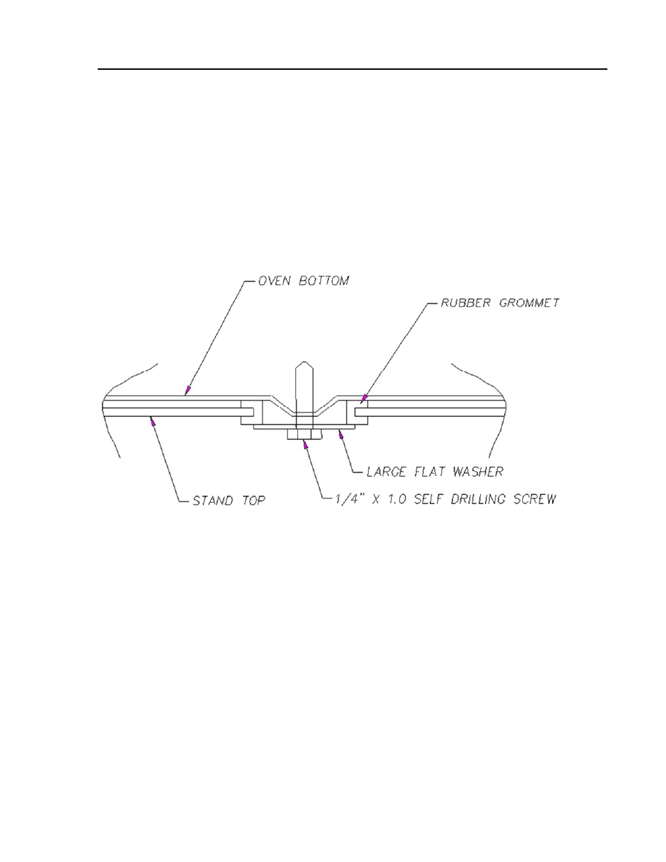 Optional equipment, Assemble oven stand | Despatch LBB2-xxA/B-2 User Manual | Page 59 / 74