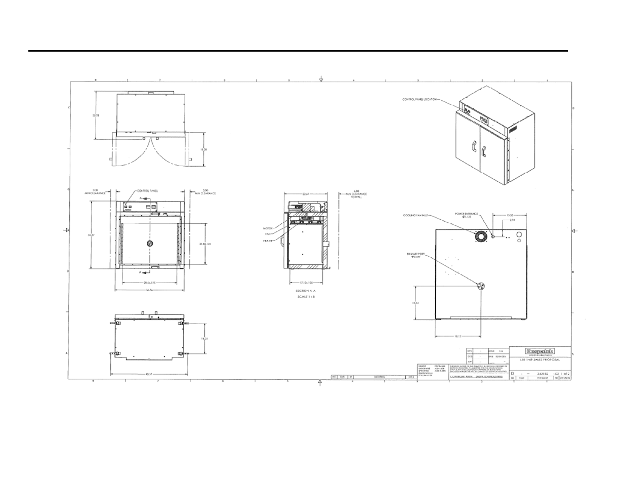 Despatch LBB2-xxA/B-2 User Manual | Page 66 / 74