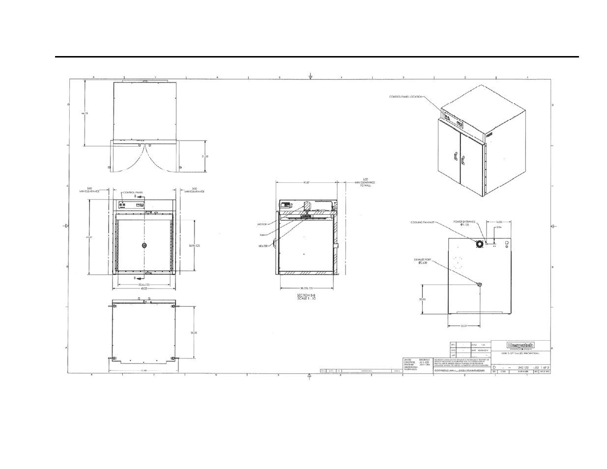 Despatch LBB2-xxA/B-2 User Manual | Page 69 / 74