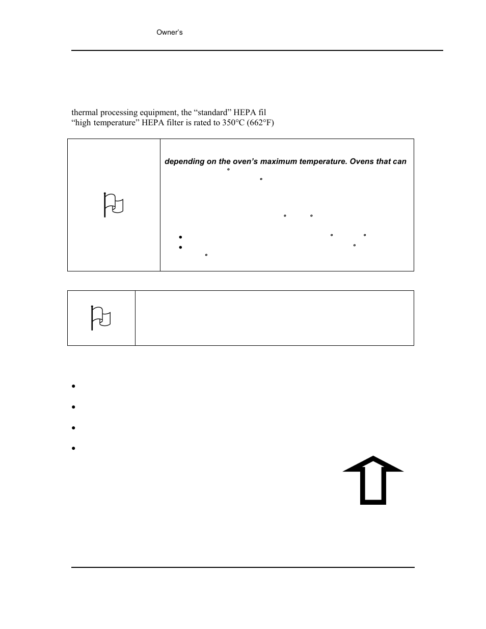 Hepa filters, Definitions, This side up | Despatch Stackable LCC/LCD-4 User Manual | Page 17 / 67