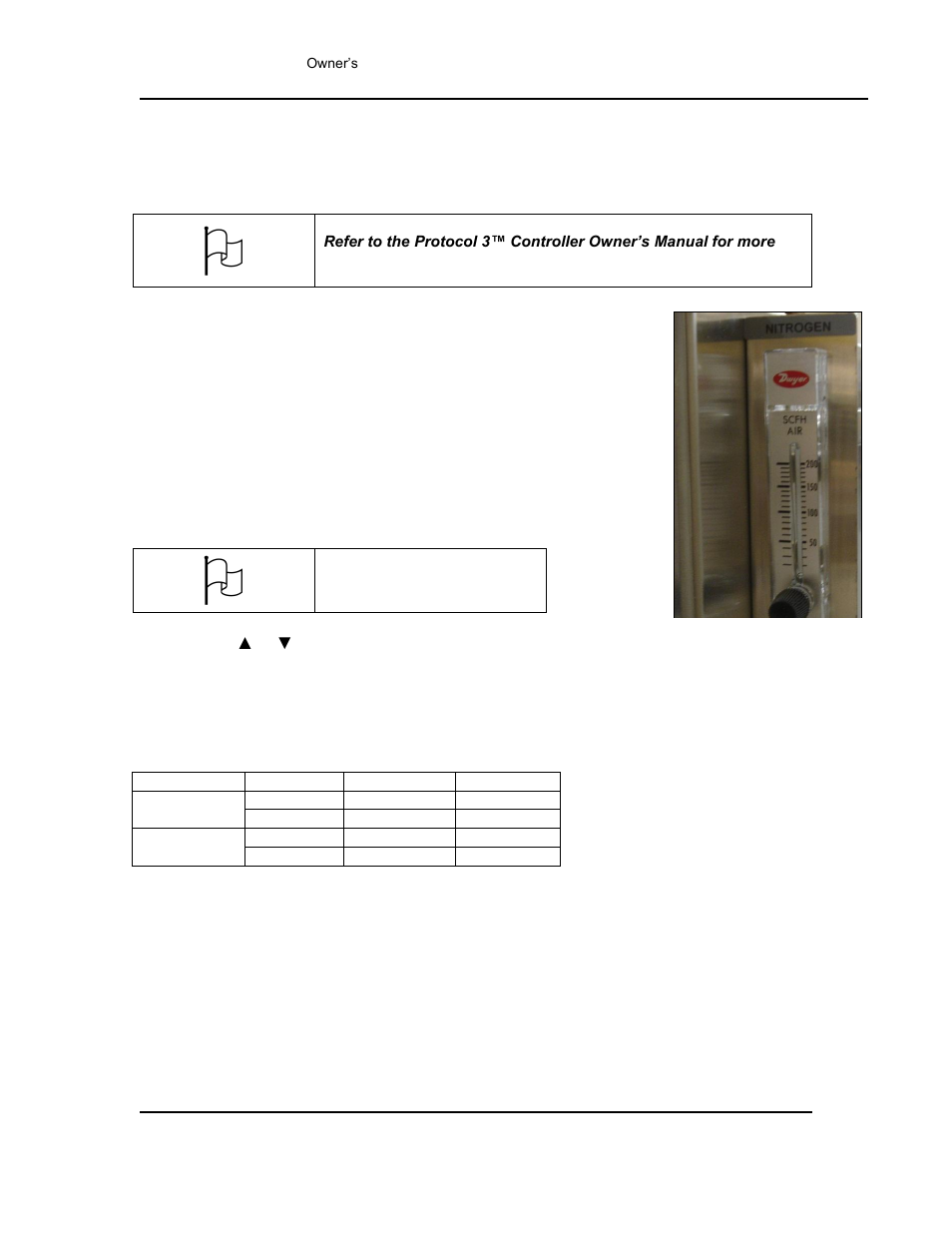 Table 6. desired oxygen concentration | Despatch Stackable LCC/LCD-4 User Manual | Page 39 / 67