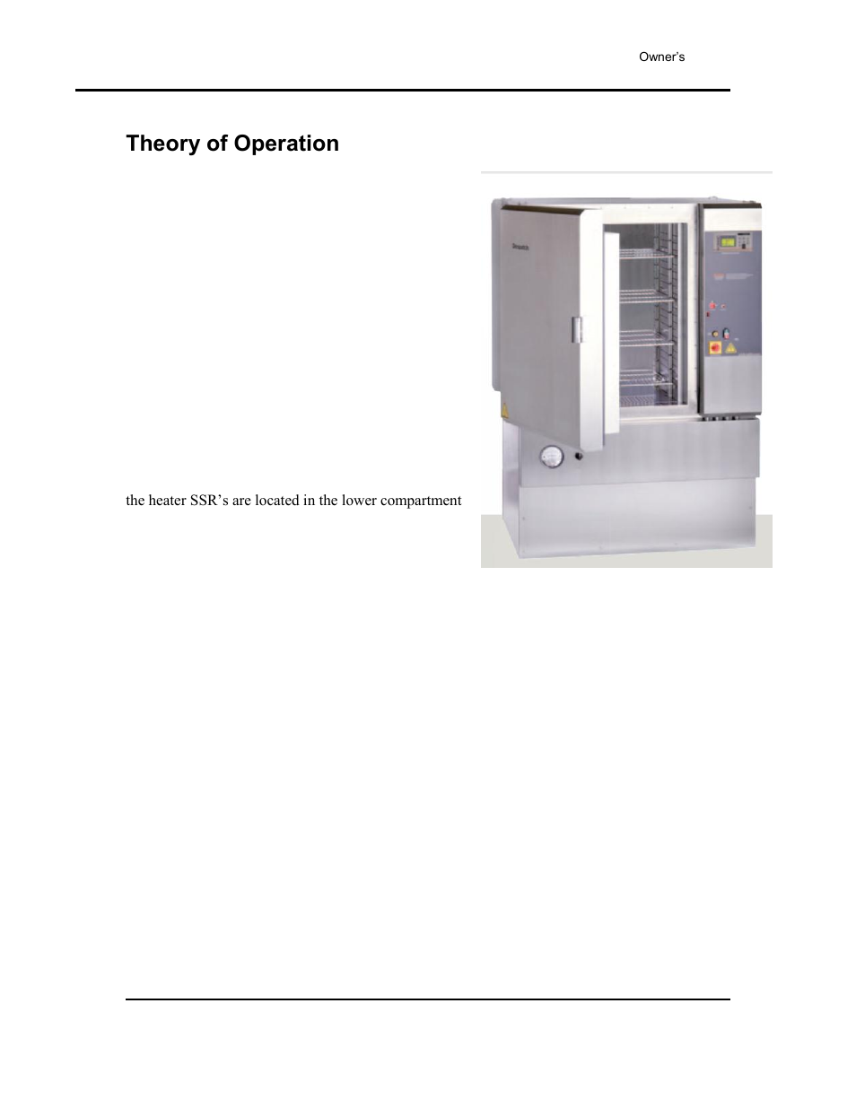 Theory of operation, The lcc/lcd2-14 series oven, Lcc/lcd2-14 oven operation details | Despatch LCC/LCD2-14-4 Oven Series with Protocol 3 User Manual | Page 16 / 59