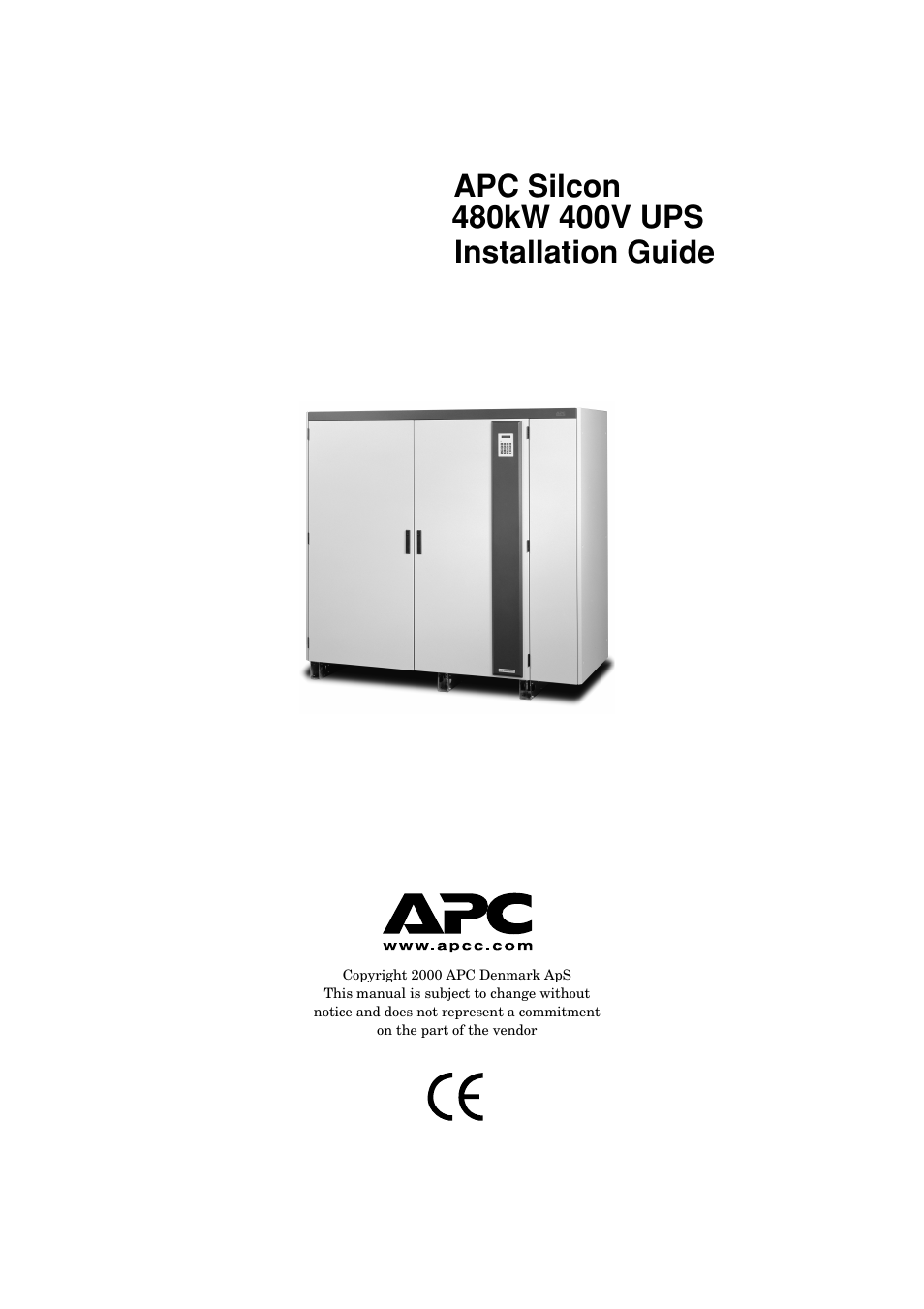 APC SILCON 990-4053 User Manual | 76 pages