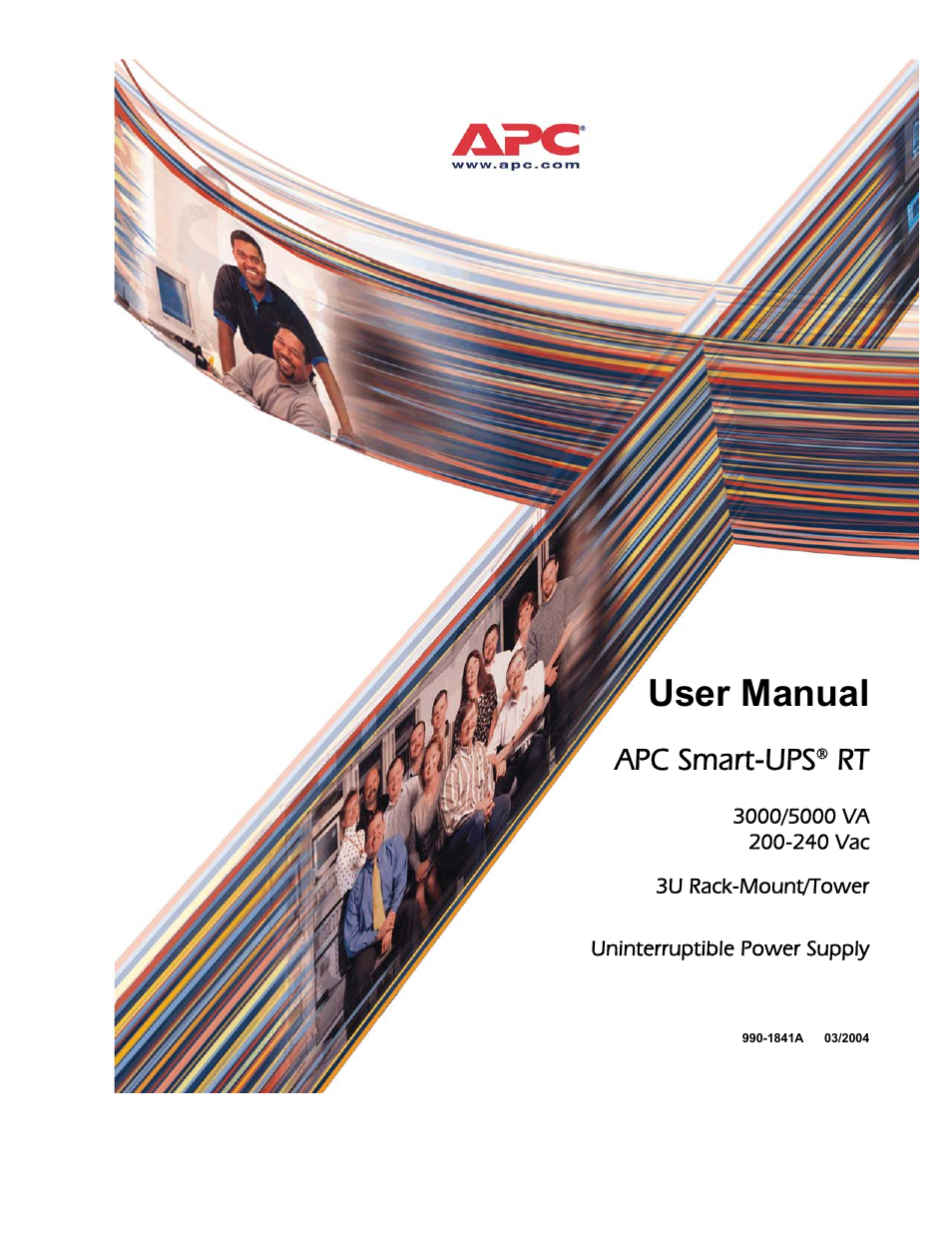 APC SMART-UPS 990-1841A User Manual | 1 page