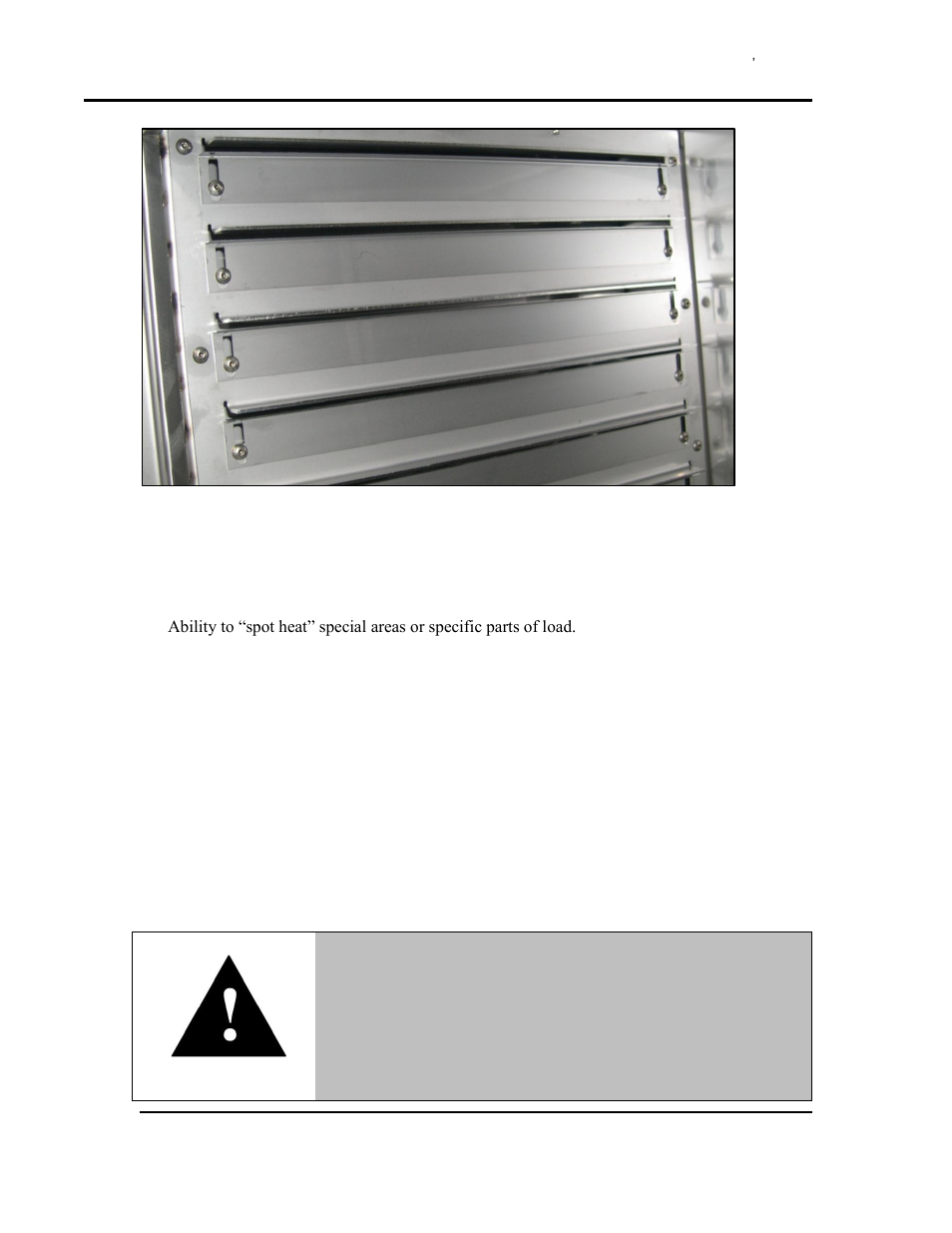 Purpose of adjustable airflow, Supply air adjustment, Return air adjustment | Figure 8, Warning | Despatch RAD Series User Manual | Page 18 / 58