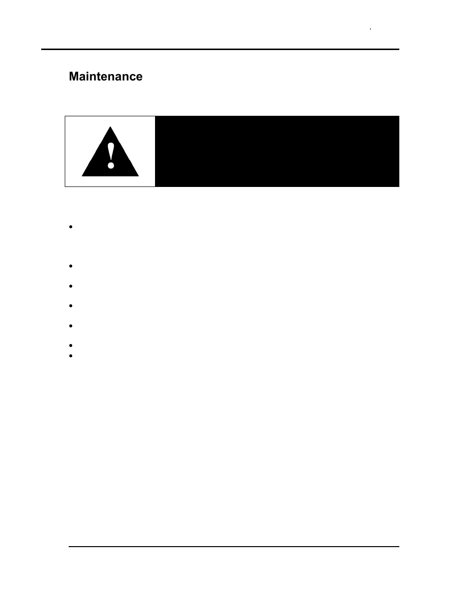 Maintenance, Checklist, Danger | Despatch RAD Series User Manual | Page 28 / 58