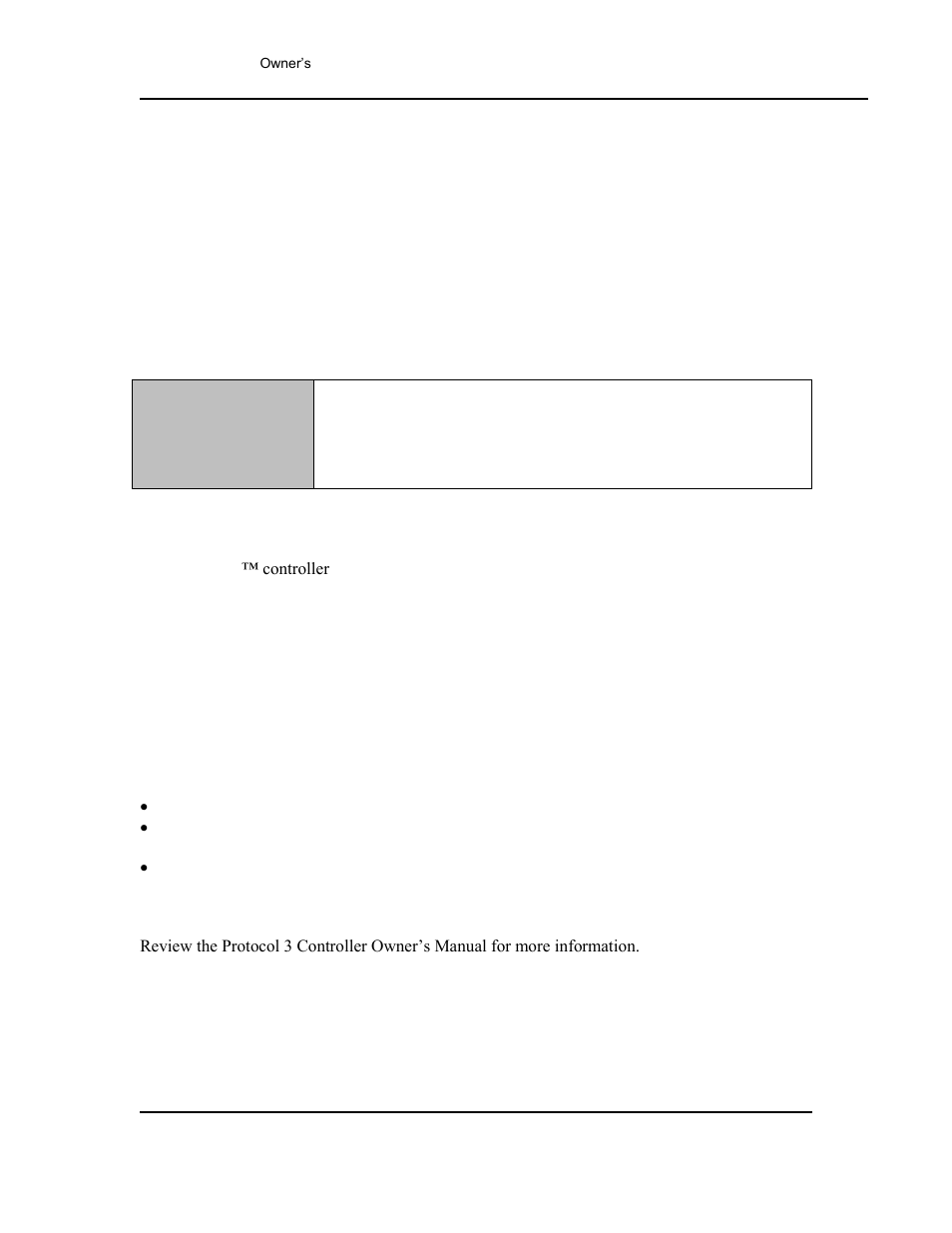 The protocol 3 controller | Despatch RAD1-42 -2E with Protocol 3 User Manual | Page 15 / 38