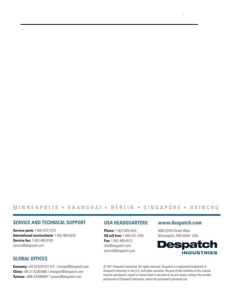 3rddraft | Despatch RAD1-42 -2E with Protocol 3 User Manual | Page 38 / 38