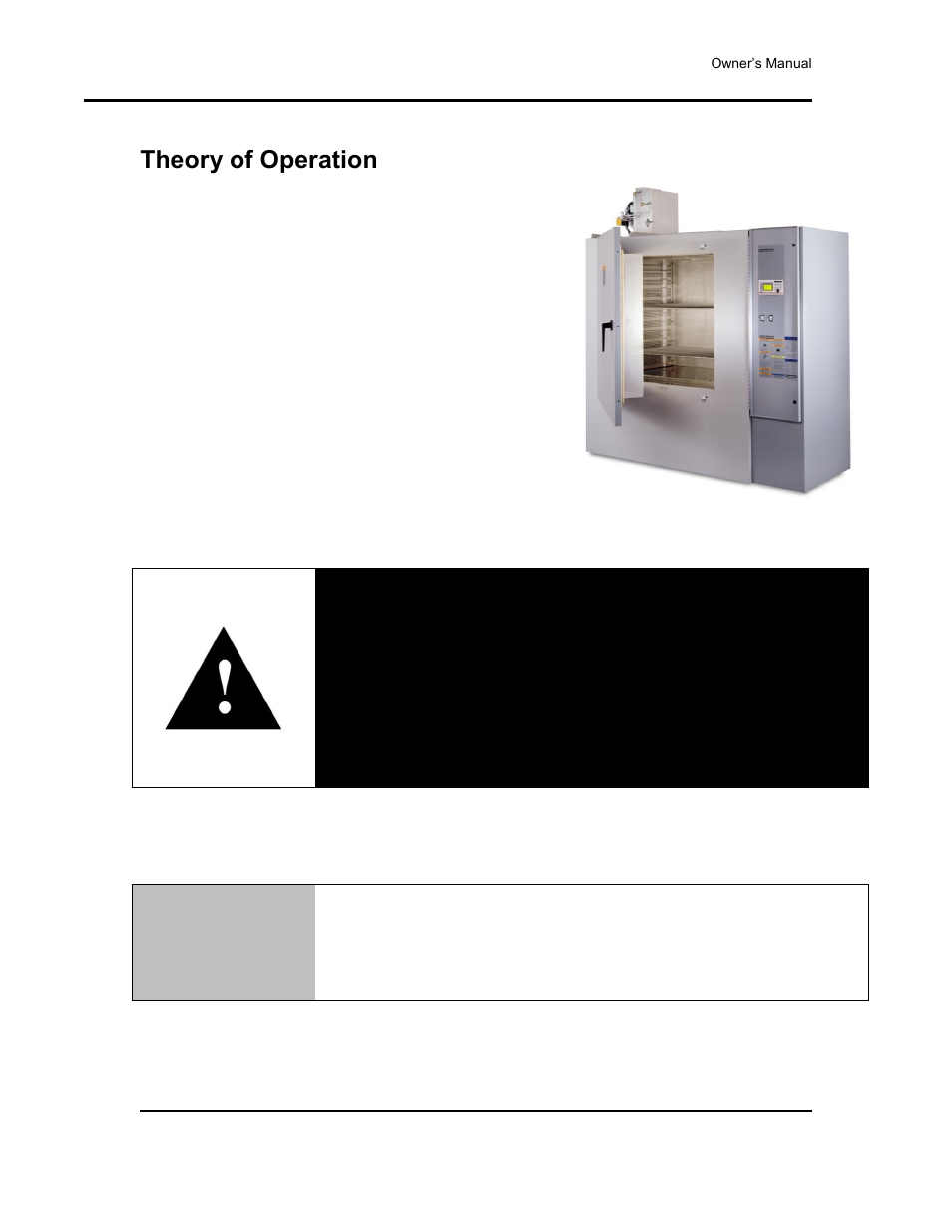 Theory of operation, The rfd oven series, Danger | Despatch RFD Series User Manual | Page 16 / 63