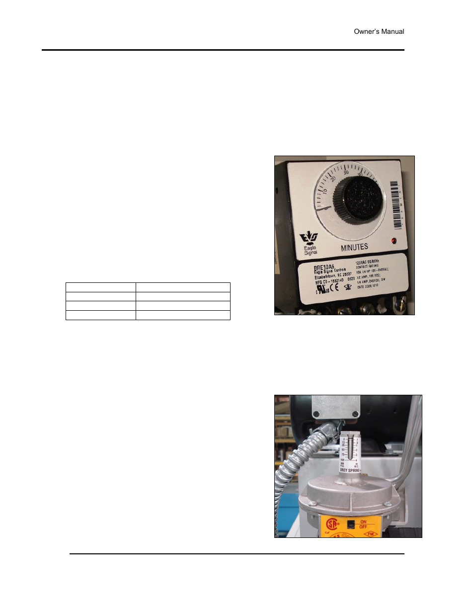 Optional high limit audible alarm, Purge timer, Airflow interlocking safety switch | Despatch RFD Series User Manual | Page 22 / 63