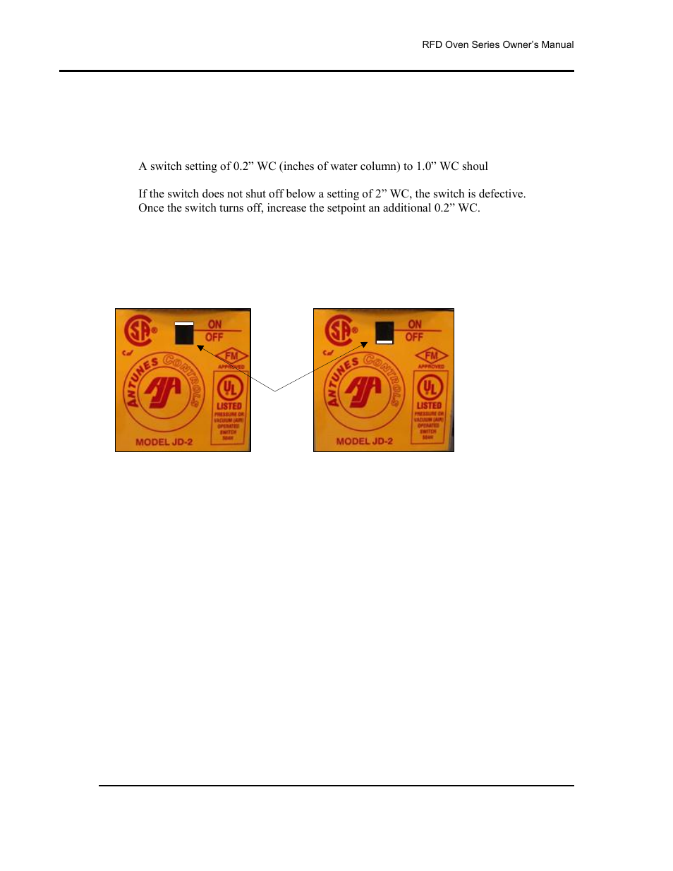 Despatch RFD Series User Manual | Page 34 / 63