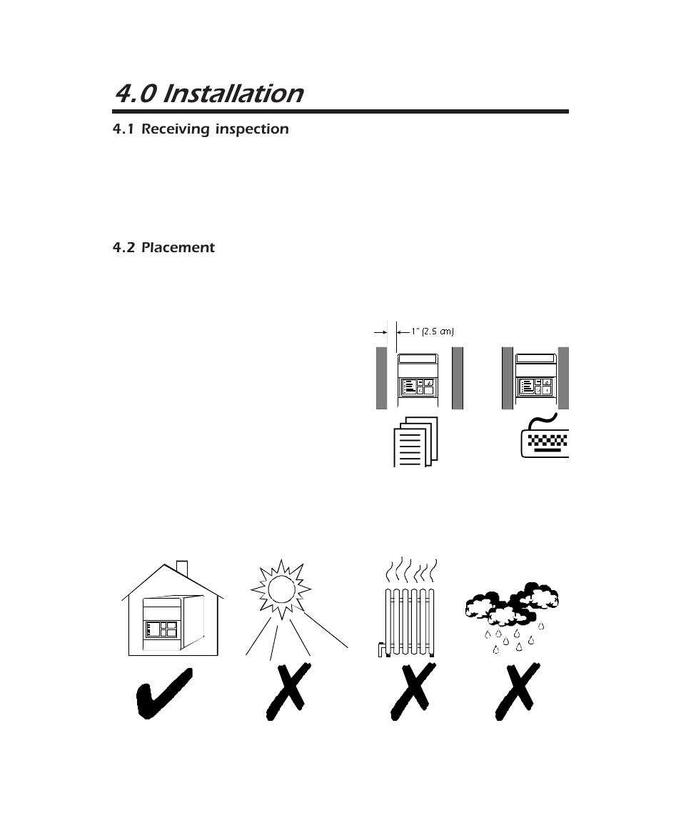 0 installation | APC 600 User Manual | Page 13 / 44