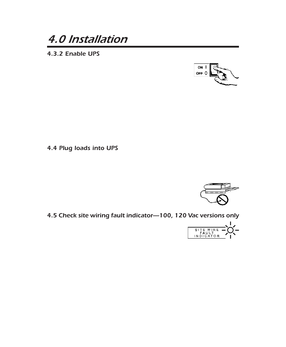 0 installation | APC 600 User Manual | Page 15 / 44