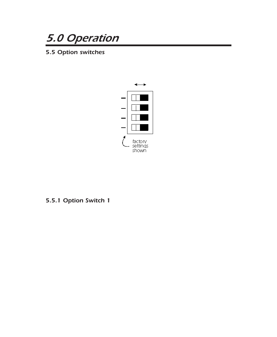 0 operation, 0 (off) i (on) | APC 600 User Manual | Page 21 / 44