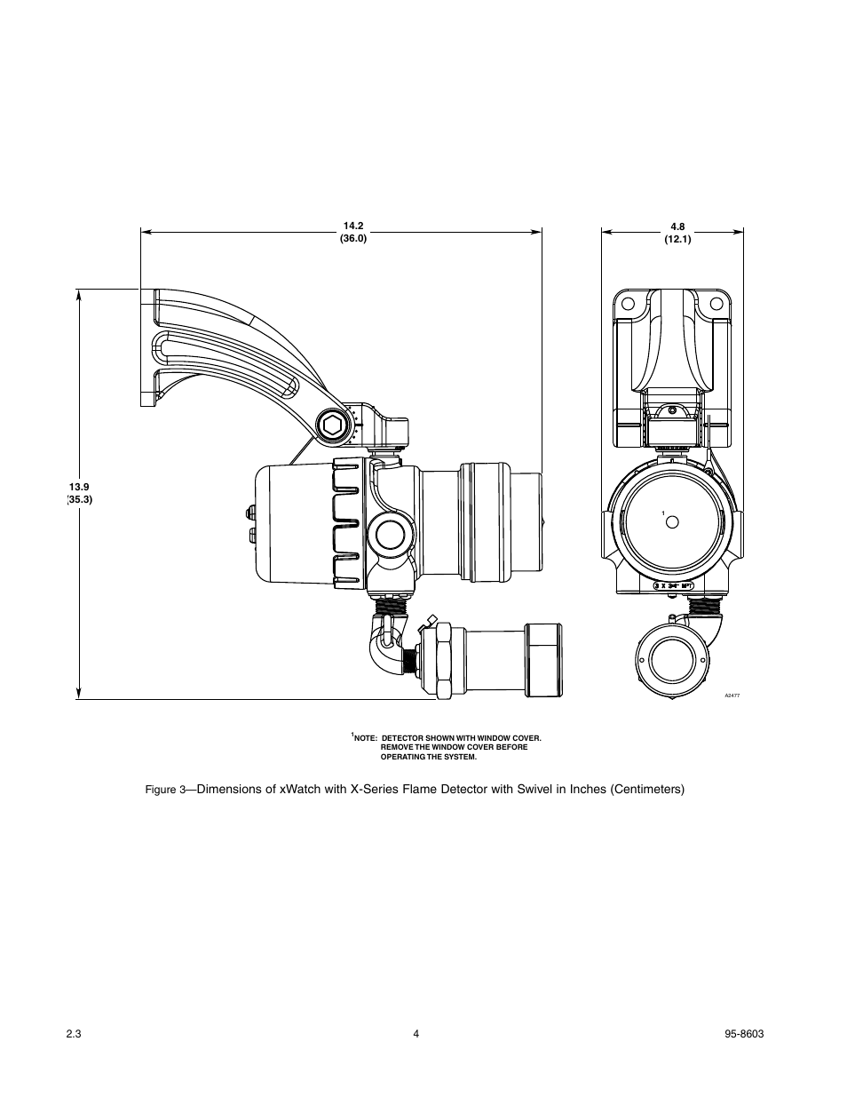 Det-Tronics xWatch Explosion-Proof Camera with X-Series Flame Detectors User Manual | Page 4 / 7