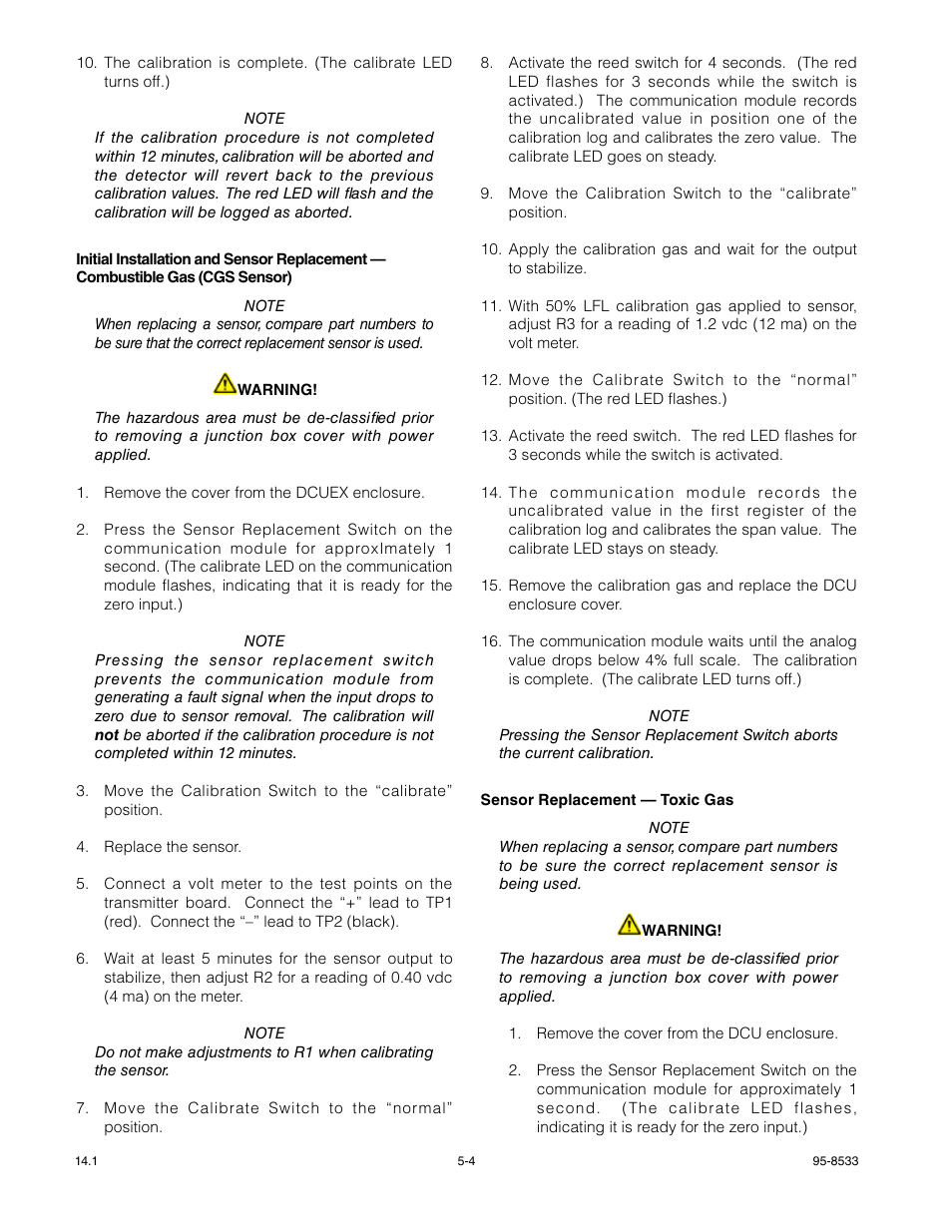 Det-Tronics EQP Fire and Gas Detection/Releasing System User Manual | Page 106 / 157