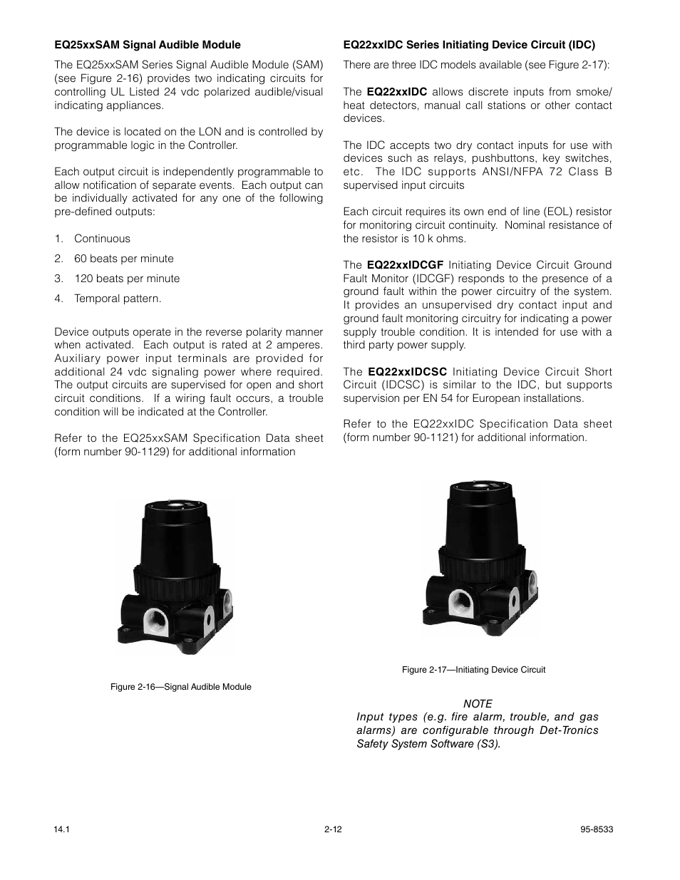 Det-Tronics EQP Fire and Gas Detection/Releasing System User Manual | Page 18 / 157