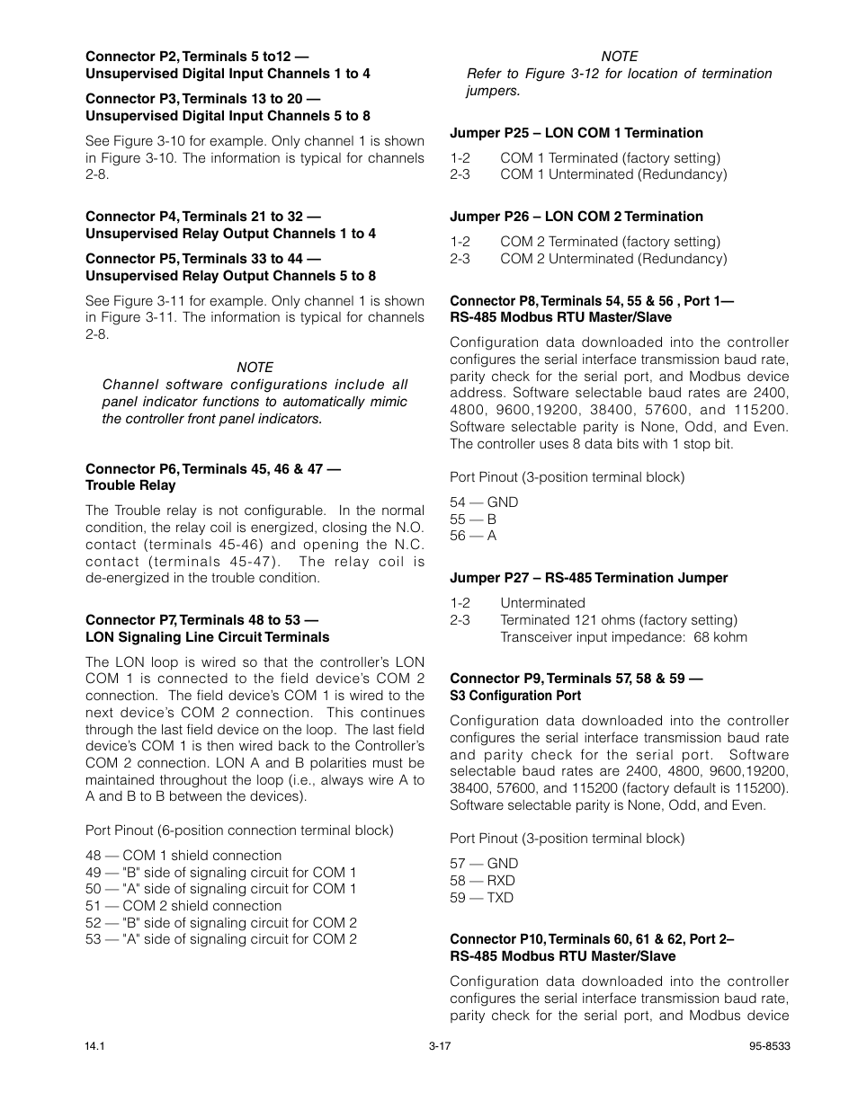 Det-Tronics EQP Fire and Gas Detection/Releasing System User Manual | Page 36 / 157