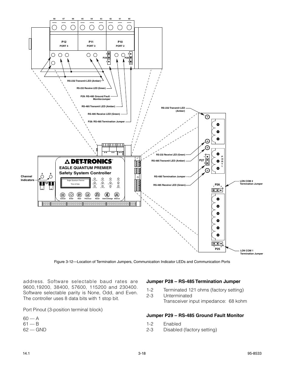 Tronics, Eagle quantum premier safety system controller | Det-Tronics EQP Fire and Gas Detection/Releasing System User Manual | Page 37 / 157