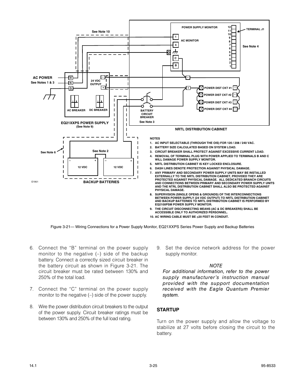 Startup | Det-Tronics EQP Fire and Gas Detection/Releasing System User Manual | Page 44 / 157