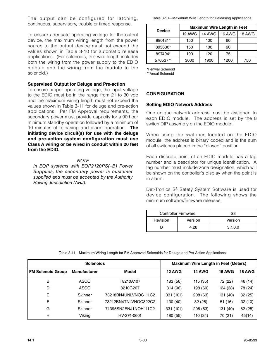 Det-Tronics EQP Fire and Gas Detection/Releasing System User Manual | Page 52 / 157