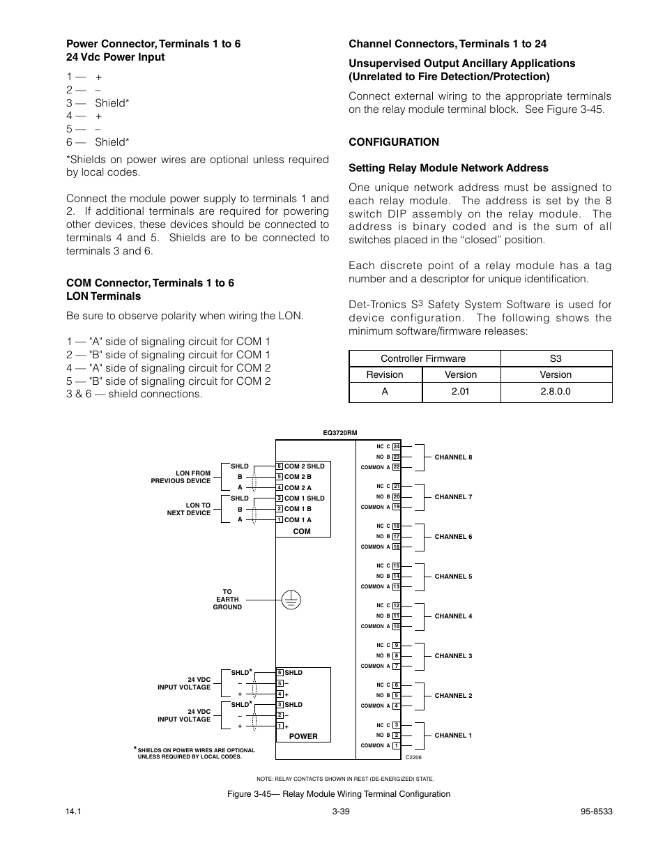 Configuration | Det-Tronics EQP Fire and Gas Detection/Releasing System User Manual | Page 58 / 157