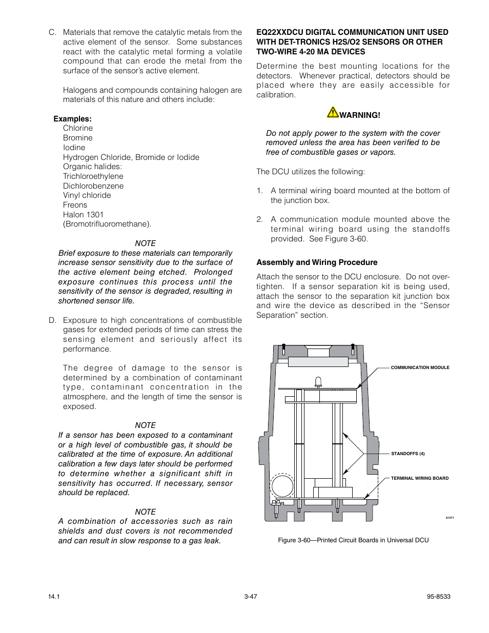 Det-Tronics EQP Fire and Gas Detection/Releasing System User Manual | Page 66 / 157