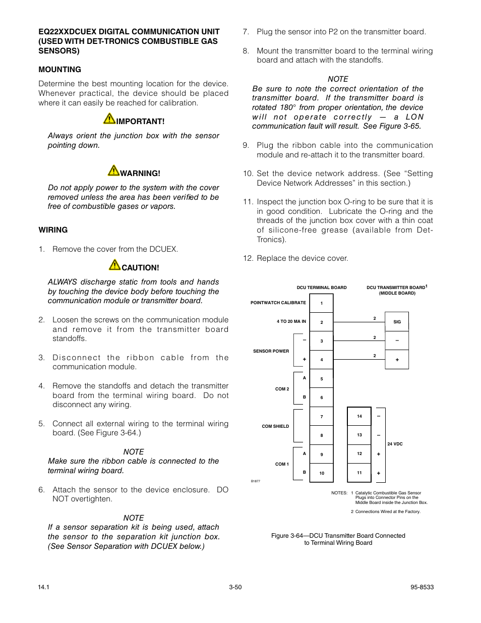 Det-Tronics EQP Fire and Gas Detection/Releasing System User Manual | Page 69 / 157