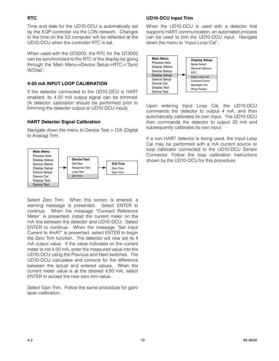 Det-Tronics UD10 DCU Emulator FlexVu Universal Display Unit User Manual | Page 15 / 71